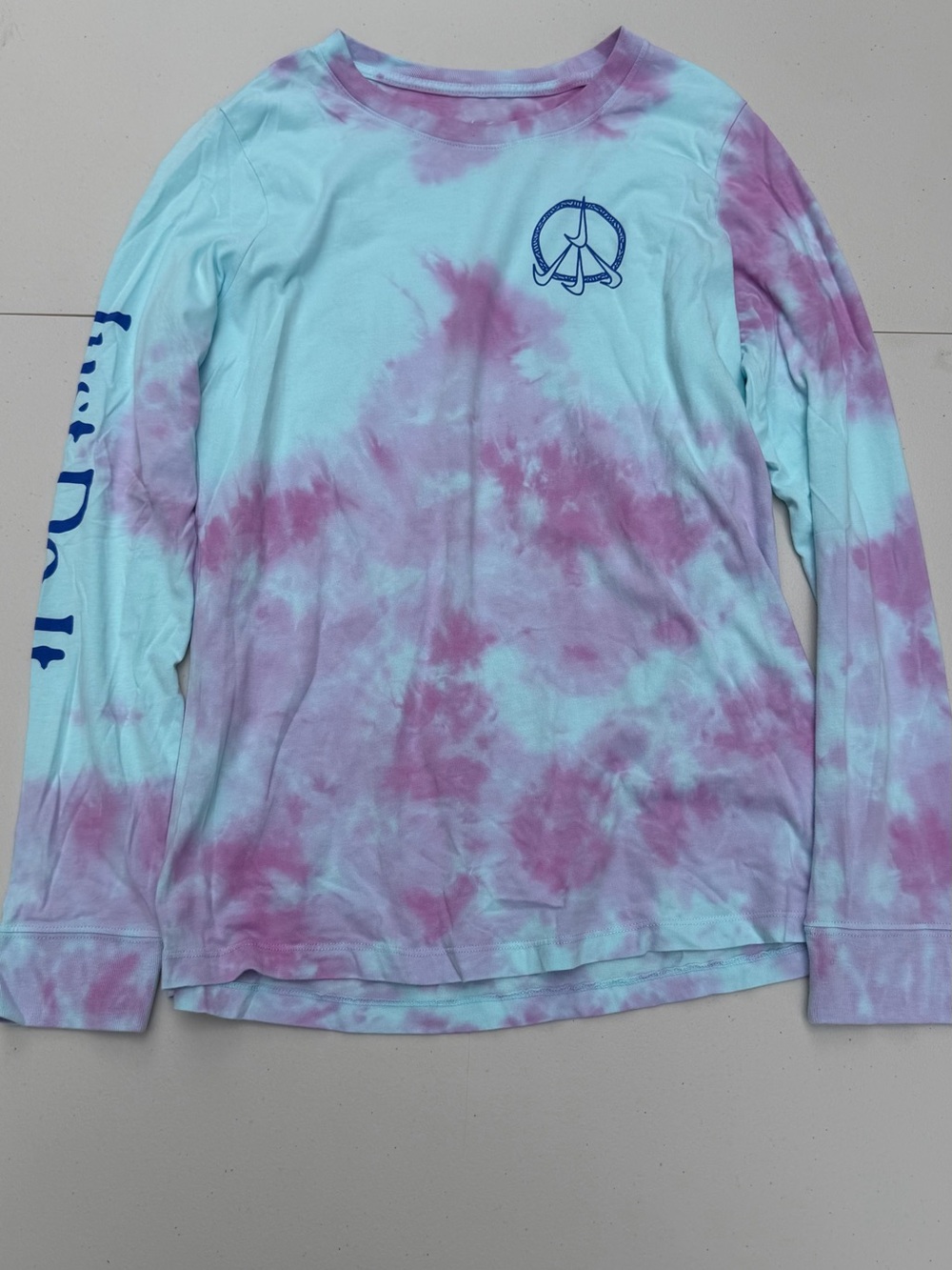 Nike Soft Tie-Dye Long Sleeve Tee - Mint & Lilac